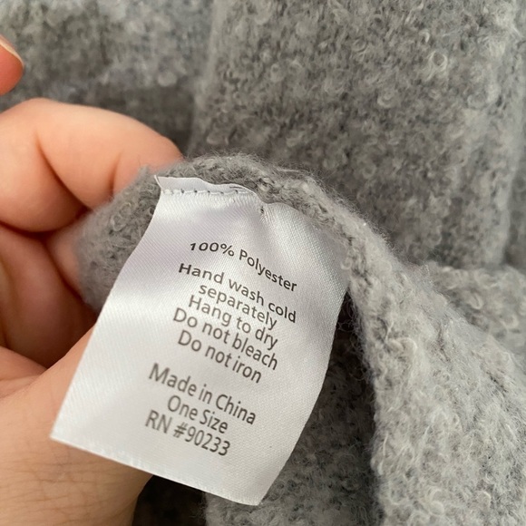 Urban Outfitters Gray Nubby Scarf - Picture 6 of 6